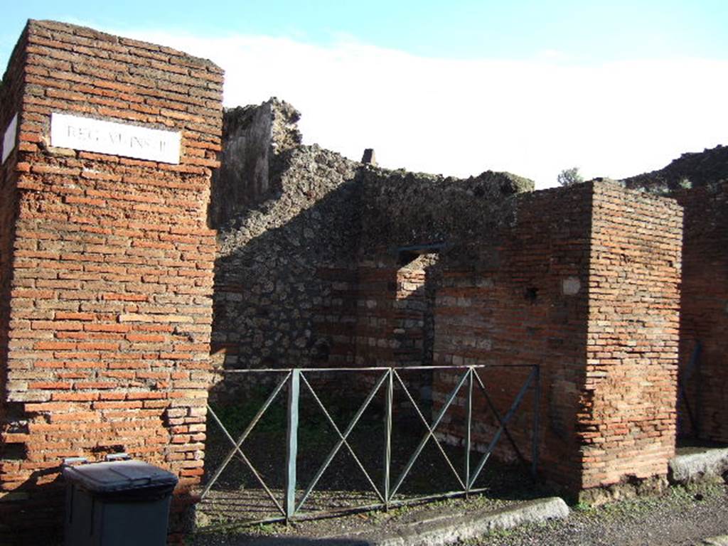 Vi Pompeii December Entrance Doorway Looking Towards South